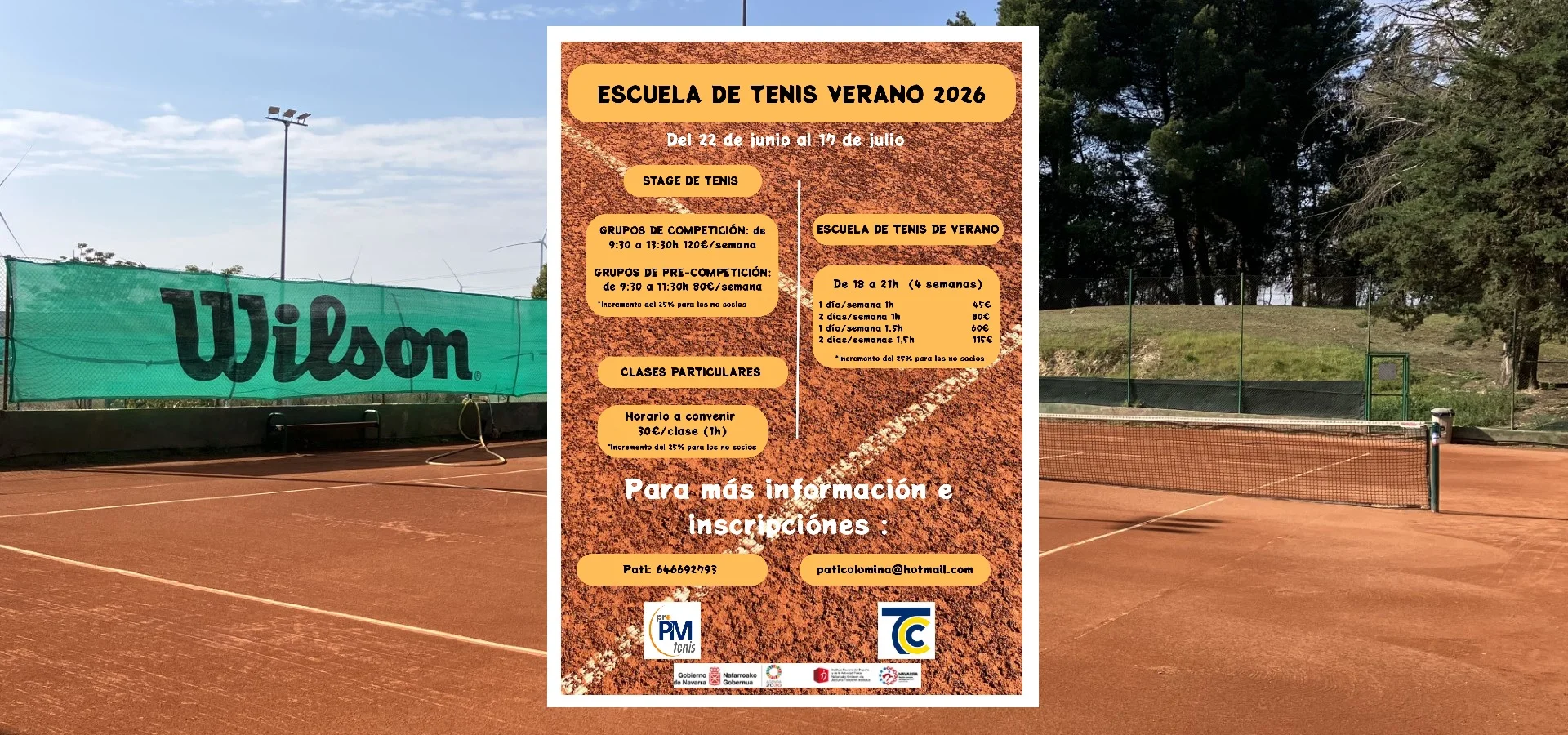 Escuela de Tenis Verano 2026