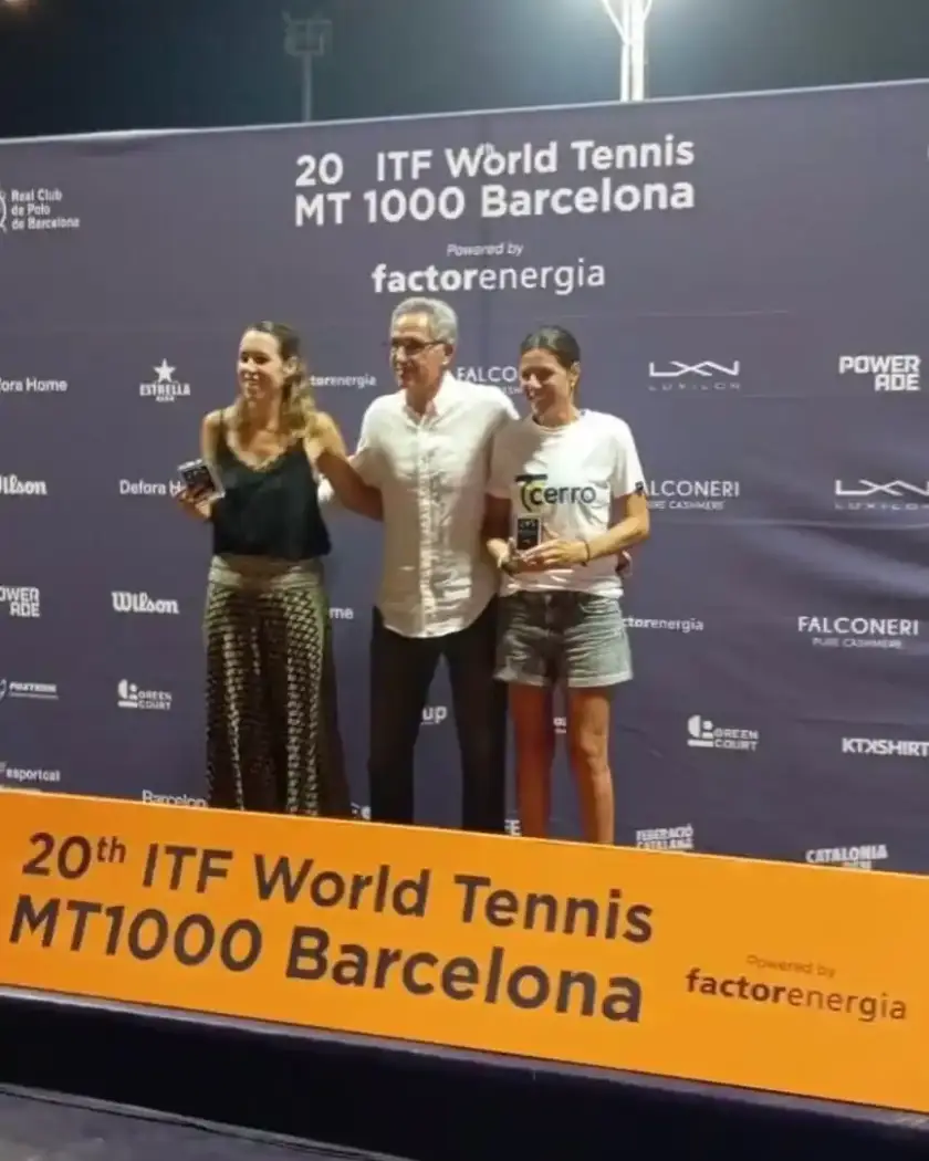 Patricia Colomina en el ITF MT1000 Barcelona