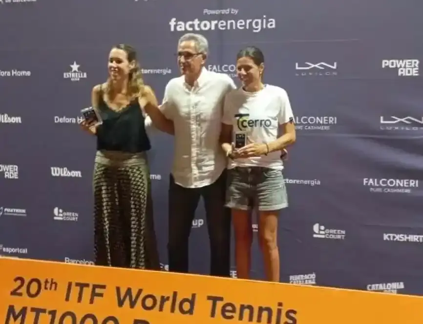 Patricia Colomina en el ITF MT1000 Barcelona
